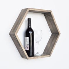 Woody Fashion Zidna polica, Aa047