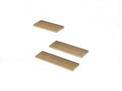 Woody Fashion Zidna polica, Leila - Sapphire Oak