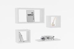 Woody Fashion Zidna polica, Babi - White