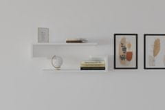 Woody Fashion Zidna polica, Eldo - White