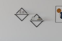 Woody Fashion Zidna polica, Sezo - White