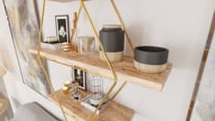 Woody Fashion Zidna polica ALEXANDRIA