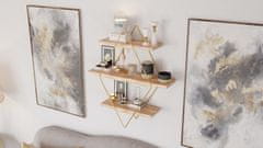 Woody Fashion Zidna polica ALEXANDRIA