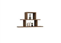 Woody Fashion Zidna polica, Nell - Walnut