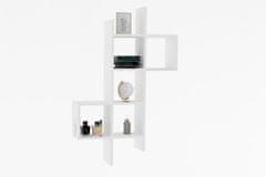Woody Fashion Zidna polica, Keno - White