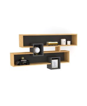 Woody Fashion Zidna polica, Karen