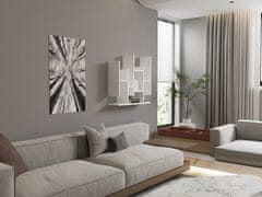 Woody Fashion Zidna polica, Flower - White