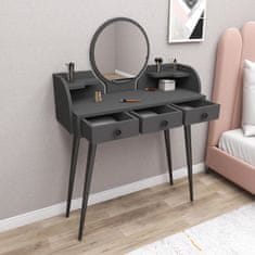 Woody Fashion Stol, Elegans - Anthracite