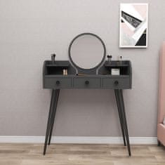 Woody Fashion Stol, Elegans - Anthracite