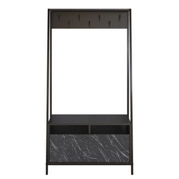 Woody Fashion Stalak za hodnik, Devin - Black