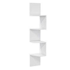 Woody Fashion Zidna polica, Desaldo - White