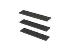 Woody Fashion Zidna polica, Boss - Anthracite