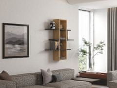 Woody Fashion Zidna polica, Ardo - Sapphire, Anthracite