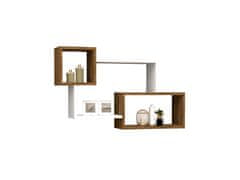 Woody Fashion Zidna polica, Afro - Walnut