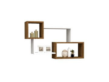 Woody Fashion Zidna polica, Afro - Walnut