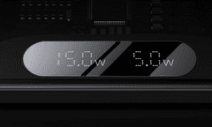 BASEUS bežični dvostruki punjač s digitalnim zaslonom, 20 W (WXSX010101)