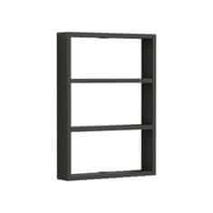 Woody Fashion Zidna polica, Antracit, PR1 - AN