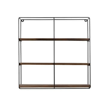 Woody Fashion Zidna polica, Crno Orah, Sunflower