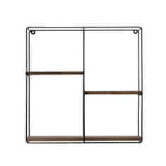 Woody Fashion Zidna polica, Crno Orah, Lilac