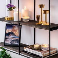 Woody Fashion Zidna polica, Crno Orah, Sunflower