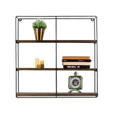 Woody Fashion Zidna polica, Crno Orah, Sunflower