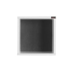 Woody Fashion Zidna polica, Dijamant Bijela boja, RAF-033-DD-1