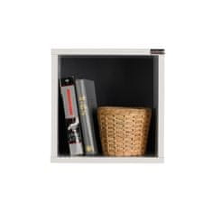 Woody Fashion Zidna polica, Dijamant Bijela boja, RAF-033-DD-1