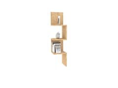 Woody Fashion Zidna polica, Zikzak - Sapphire