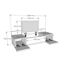 Woody Fashion Stol, Zakkum - Lydia