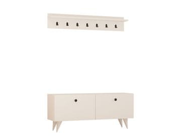 Woody Fashion Stalak za hodnik, Rupa - White