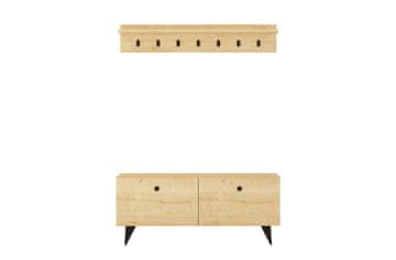 Woody Fashion Stalak za hodnik, Rupa - Oak