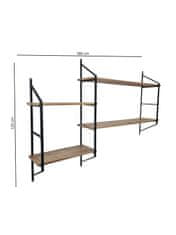 Woody Fashion Zidna polica, Raffy5