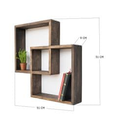 Woody Fashion Zidna polica, Raf045