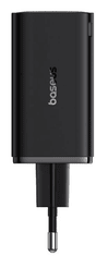 BASEUS GaN6 kućni punjač, 60W, 2x USB, 2x USB-C, crni (P10162701113-00)
