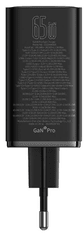 BASEUS GaN6 kućni punjač, 60W, 2x USB, 2x USB-C, crni (P10162701113-00)