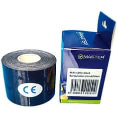 Master Kinezio traka 5 cm x 5 m - crna