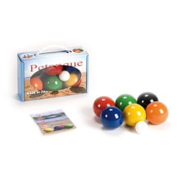 Lucio Londero Petanque set 6 drvenih loptica