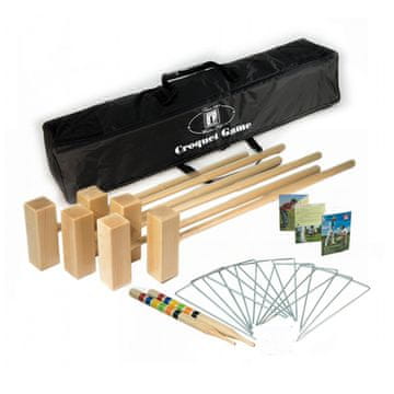 Lucio Londero Croquet Professional za 6 igrača - torba
