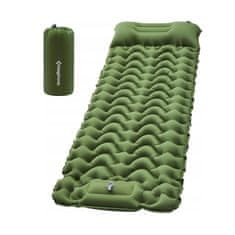 King Camp Samonapuhavajuća prostirka Deluxe 10 - zelena