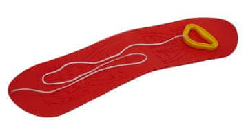 Kubisport Snowboard bebe plastična crvena