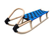 Kubisport sanke od 125 cm drvena - plava