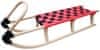 Kubisport sanke od 125 cm drvena - crvena