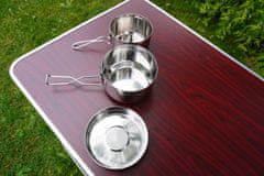 Kubisport Ešusy - srednji set za kampiranje - 3 dijela