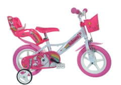 Dino bikes Dječji biciklistički bicikl tiskar jednorog 12 "