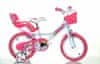 Dino bikes Djevojka biciklista Unicorn 14 "