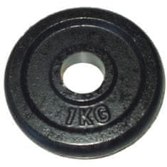 Kubisport lijevano željezo 1kg - 25 mm 25 25