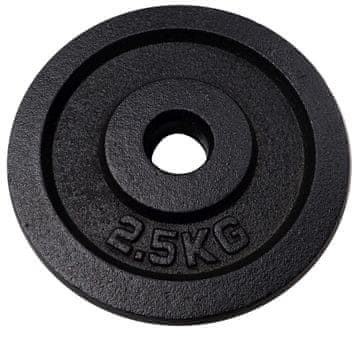 Kubisport lijevano željezo 2,5 kg - 25 mm