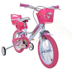 Dino bikes Djevojka biciklista Unicorn 14 "
