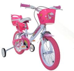 Dino bikes Djevojka biciklista jednorog 16 "