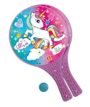 Kubisport Kuglica na plaži od 2 serije i kuglica tiskana jednorog